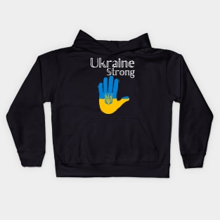 Ukraine Strong Kids Hoodie